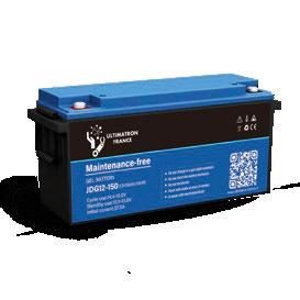 Gel deep cycle solar battery 12V 150Ah (JDG-12-150, ULTIMATRON)