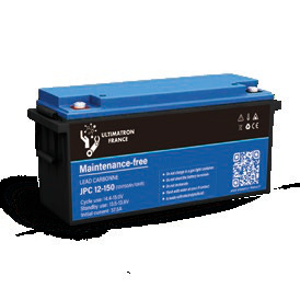 Švino-anglies saulės energijos akumuliatorius 12 V 150 Ah, gilaus iškrovimo (JPC-12-150, ULTIMATRON)