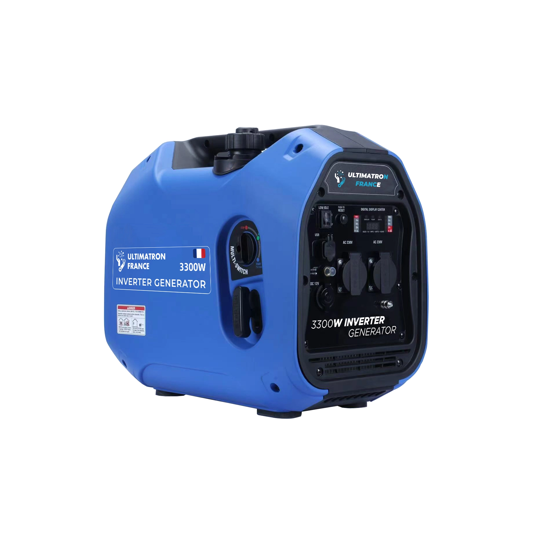 Inverter generator 3.0 kW petrol (ULT-3300-EU, ULTIMATRON)