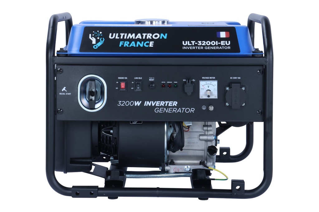 Invertora benzīna ģenerators 3,0 kW (3,2 kW maks.) (ULT-3200I-EU, ULTIMATRON)
