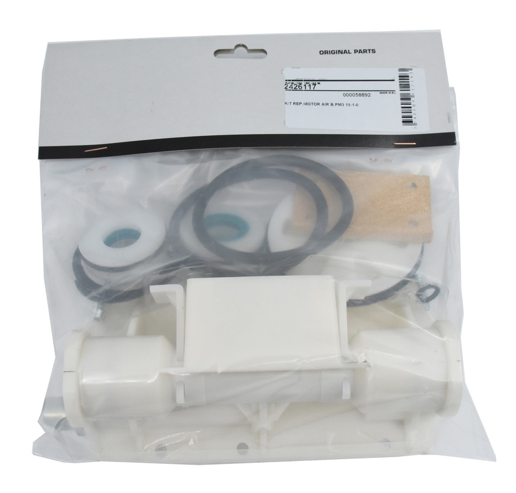 Pneumatinio variklio remonto komplektas siurbliams 15740, 15742 (1450052, EUROLUBE)