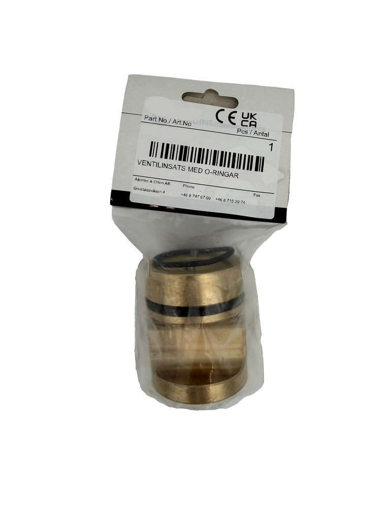 Spool with O-Rings for 16765 (1480402, EUROLUBE)