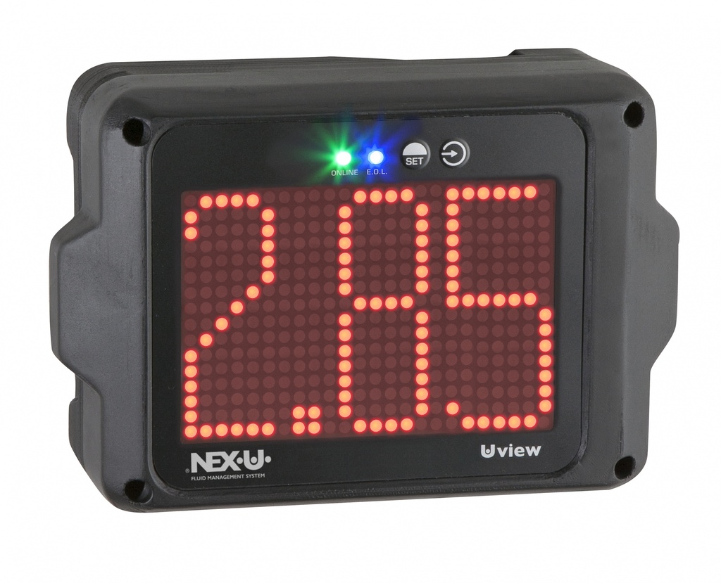 NEX·U® U·view remote LED display (53835, EUROLUBE)