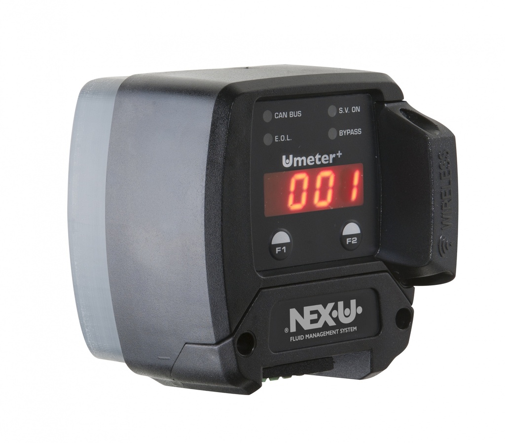 NEX·U® U·meter+ srauto skaitiklis, PVC, 1/2 col. su Bluetooth® (53863, EUROLUBE)