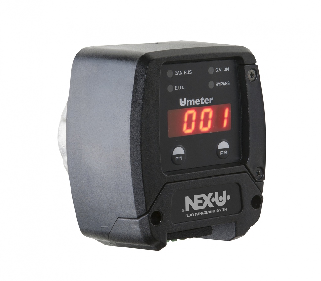 NEX·U·® U·meter Flow meter Stainless steel 1/2" (53864, EUROLUBE)