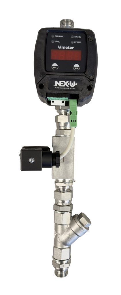 NEX·U® Line meter kit for windscreen wash 1/2 in. BSP, male-male (53877, EUROLUBE)
