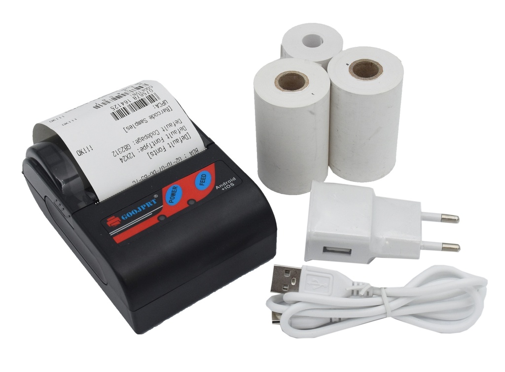 Belaidis kvitų spausdintuvas NEX·U·® (53888, EUROLUBE)