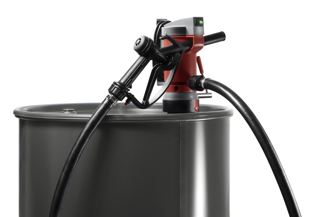 Transfer pump kit oil 24VDC 35 l/min 25-208 l drum (60327, EUROLUBE)