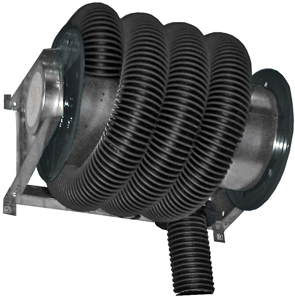 Exhaust Reel with Hose 7,5M 4" (64685, EUROLUBE)