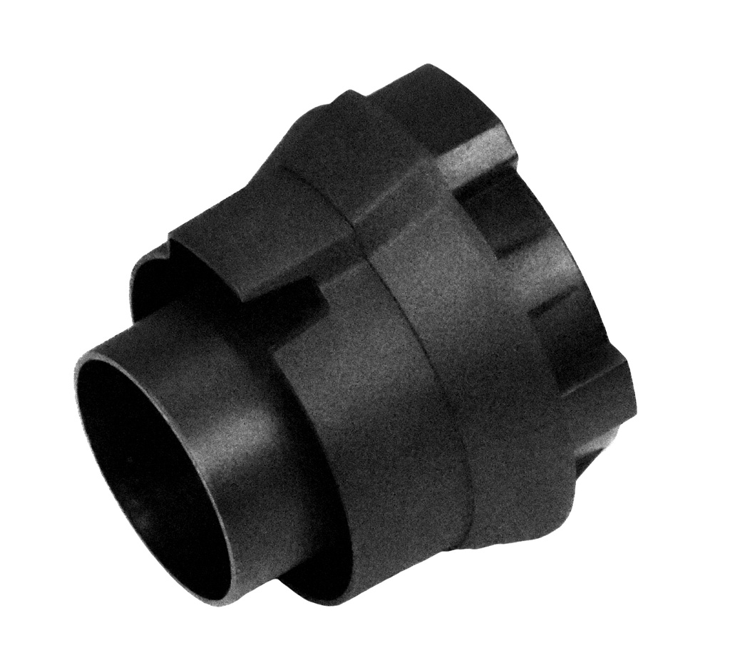 Adapteris 4 collas–3 collas, 3 collu (75 mm) izplūdes gāzu šļūtenei (68600, EUROLUBE)