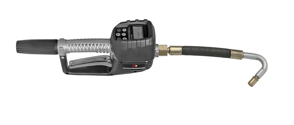 Preset digital hand meter 135° outlet hose and automatic non-drip (10491, EUROLUBE)