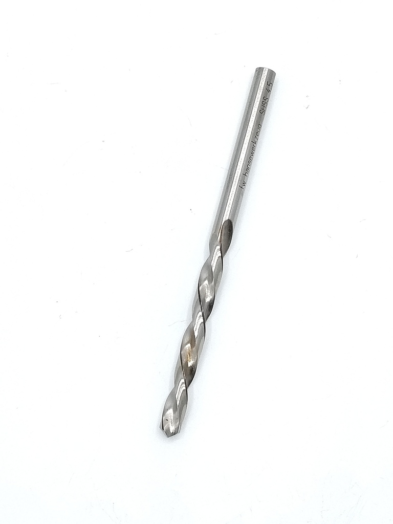 SHSS kreisās vītnes spirālurbis Typ 120, 4,5 mm (00010454, PICHLER)