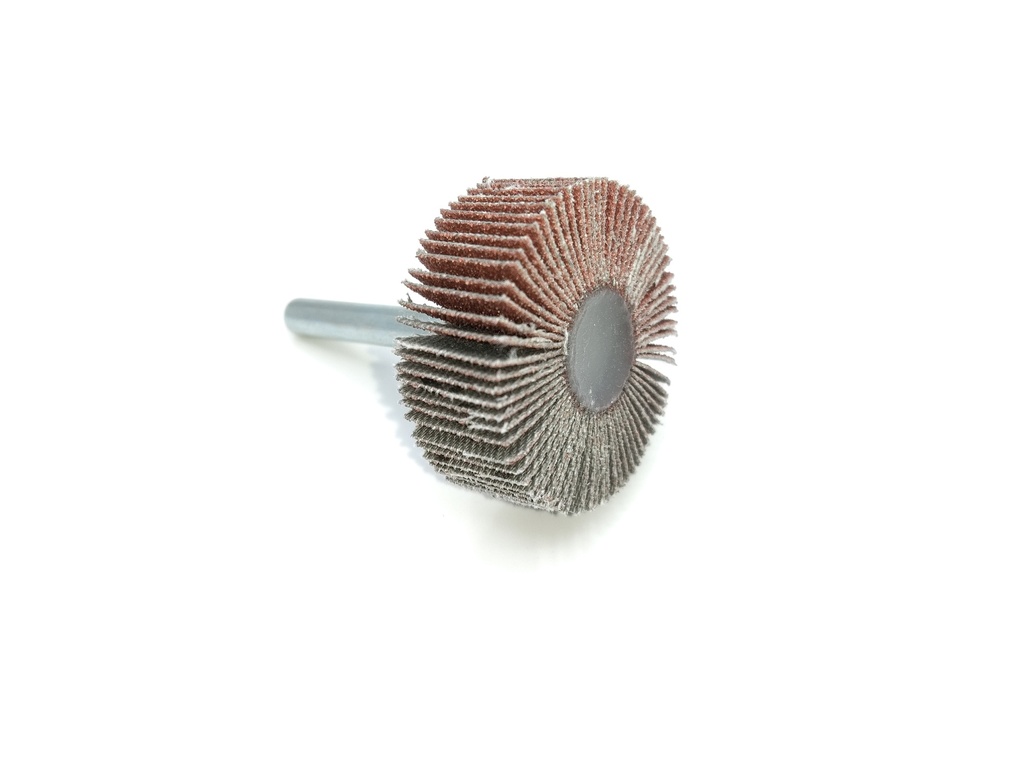Lameļu slīpēšanas uzgalis ar kātu 40 x 15 mm, kāts 6 mm, P80 (00034172, PICHLER)