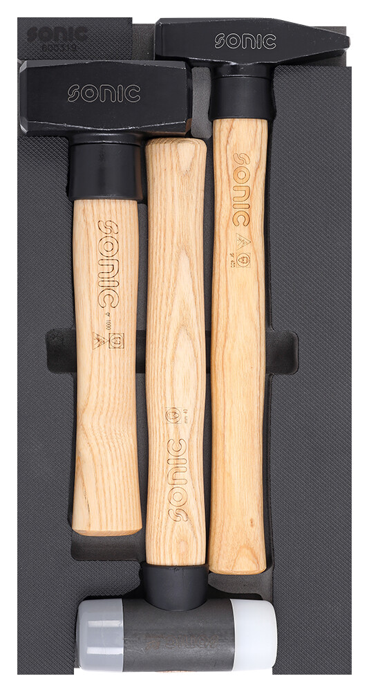 Hammer set SFS-S 3 pcs., SONIC EQUIPMENT (600319, SONIC)