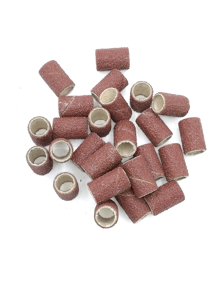 Slīpēšanas uzmavas 10 × 20 mm, graudainība 60, alumīnija oksīds, 25 gab. (00034702, PICHLER)