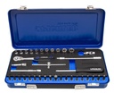 1/4 in. Drive Socket Set, 37 Pieces, in Metal Case (00041154, PICHLER)
