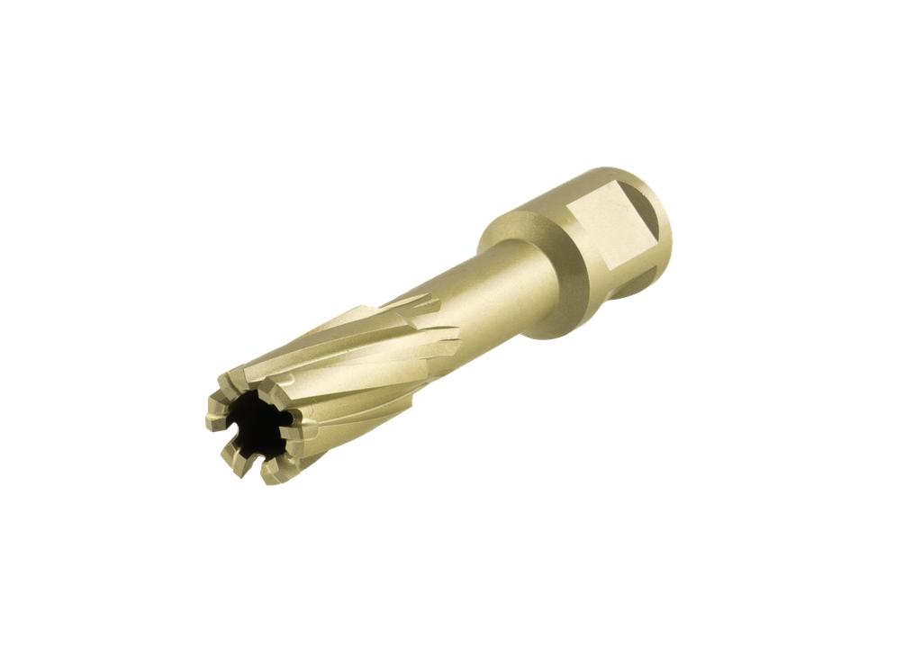HSS annular cutter with Weldon shank 16.0 mm, TiAlN, 30 mm cutting depth (00062116, PICHLER)