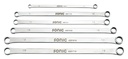 Extra long double ring wrench set in pouch, 6 pcs (600610, SONIC)