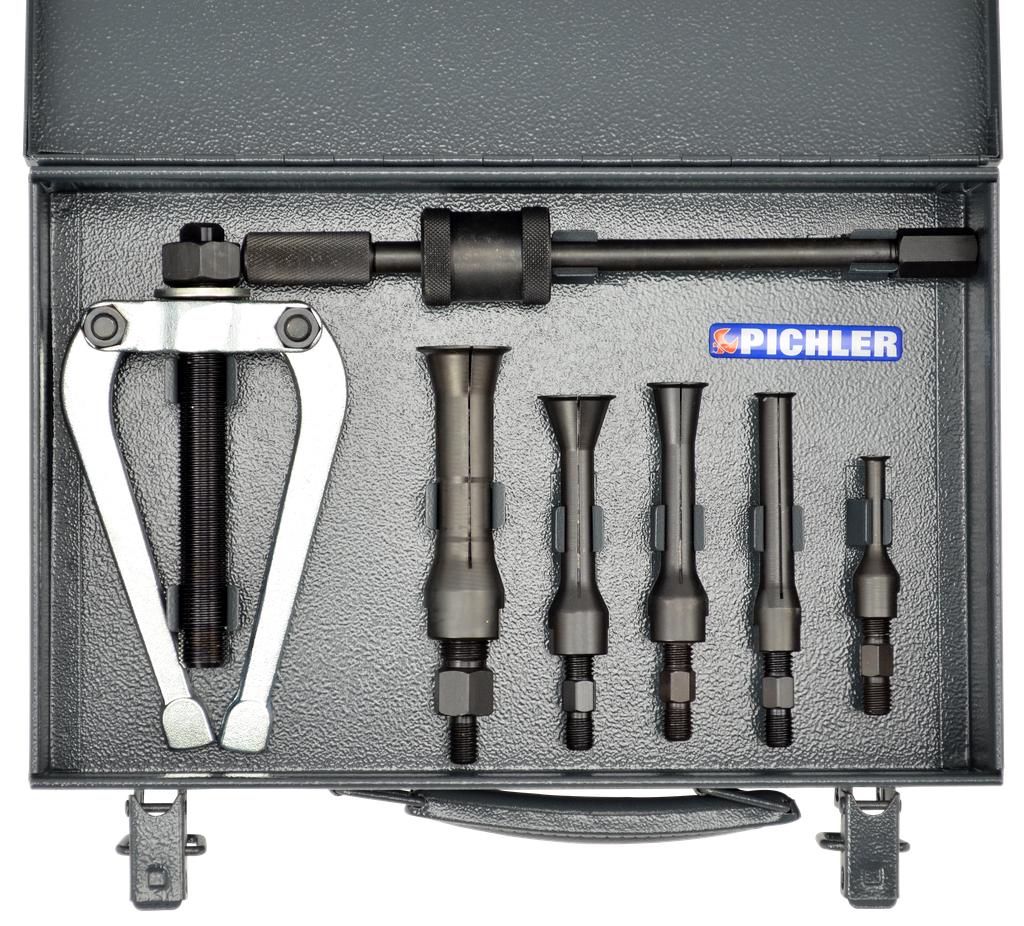 Iekšējo vilkšanas instrumentu komplekts, izmērs 1, 10–37 mm atverēm (1049701, PICHLER)