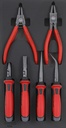 Pliers set for trolleys, 8 pcs (600825, SONIC)