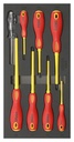 Tool trolley insert set, VDE screwdrivers (8 pcs) (600826, SONIC)