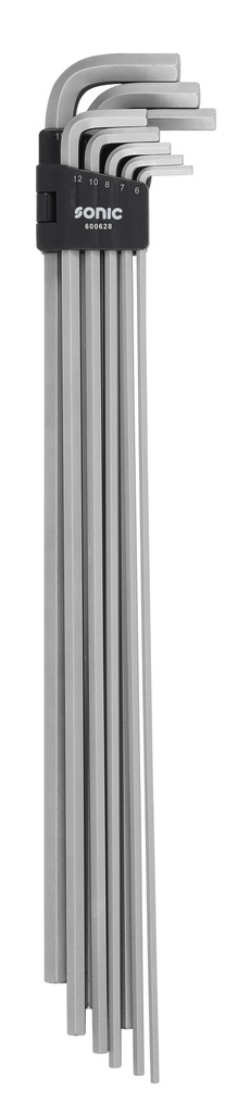 8vnt šešiakampių raktų rinkinys, 600mm (600828, SONIC)