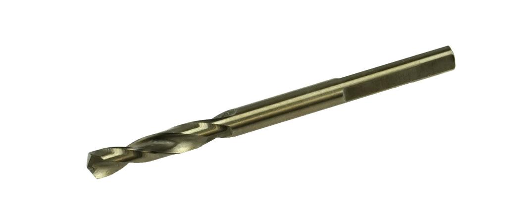 HSS-Co spirālurbis 4,0 mm ar trīsplakņu kātu (20300204, PICHLER)