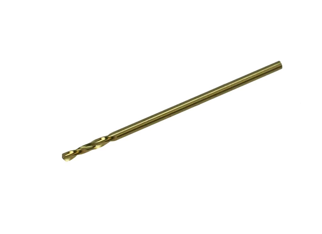 HSS-Co twist drill 1.0 mm with 3-flat shank (20300210, PICHLER)