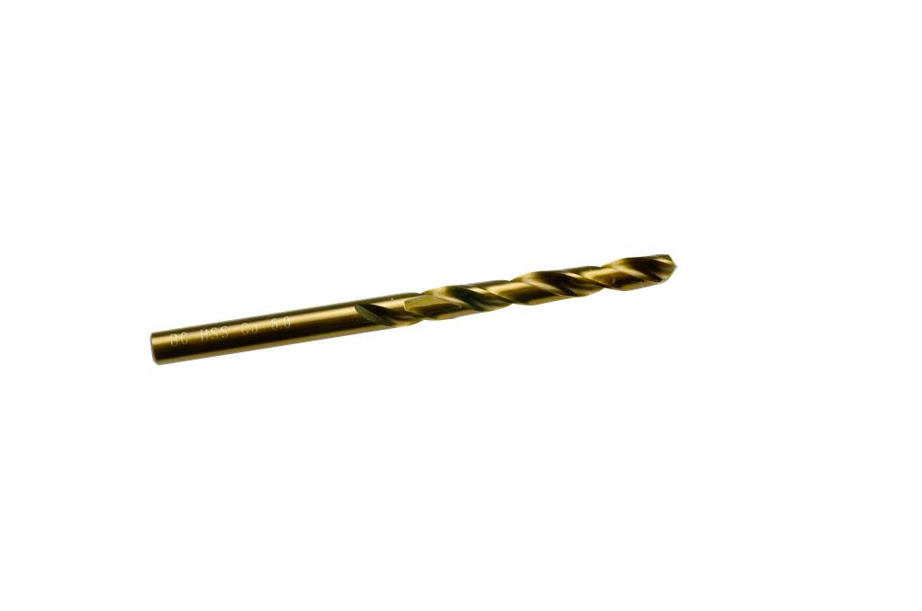 HSS spirālurbis metālam DIN 338, 6,0 mm, velmēts, N tips (20500260, PICHLER)