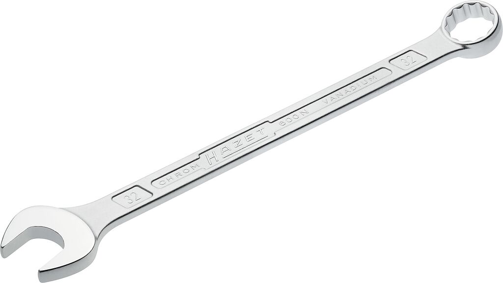 Kombinētā uzgriežņu atslēga, 32 mm (600N-32, HAZET)