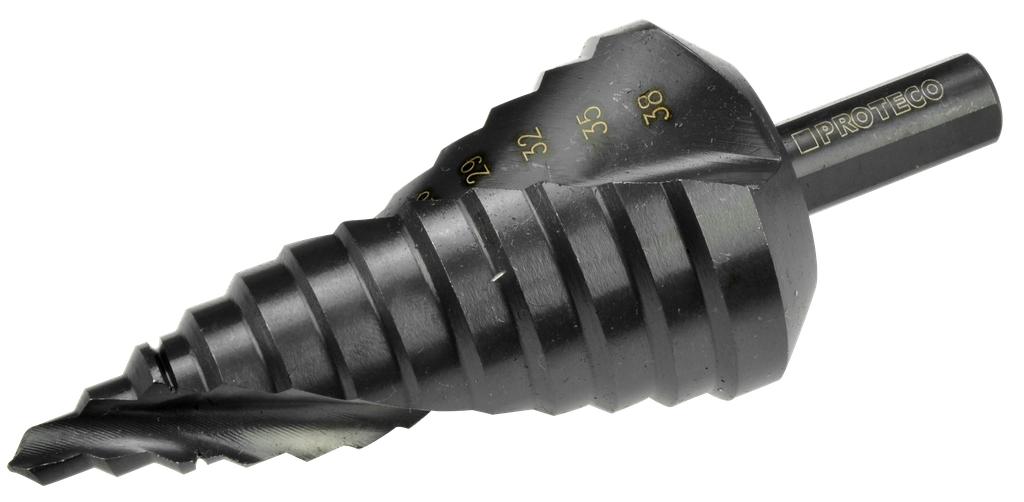 Pakāpju urbis Nr. 3, Ø 6–38 mm, 3 mm solis (28026000, PICHLER)