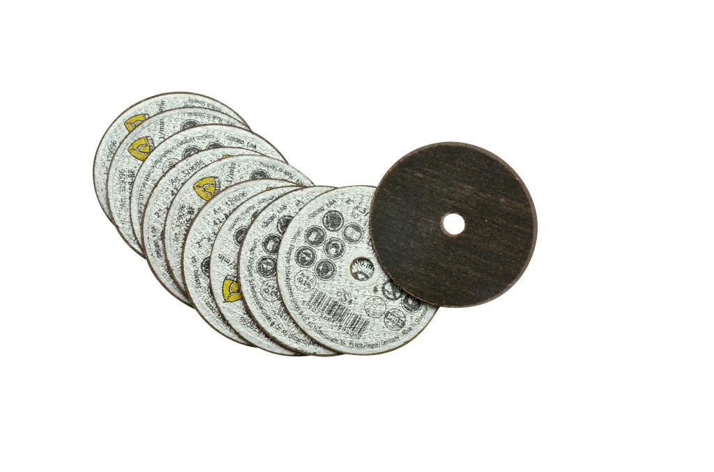 Slīpēšanas / griešanas disks 50 × 1 mm metālam, taisnajai slīpmašīnai, 10 gab. (30480100, PICHLER)