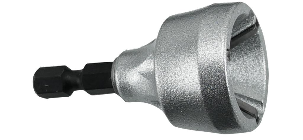 External thread deburrer 3–19 mm, 1/4 in. hex shank for drill (30640005, PICHLER)