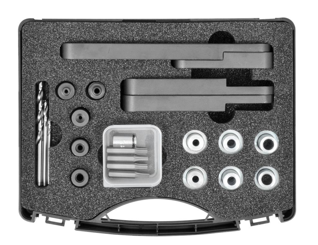 Universal Drilling Jig for Broken Studs M6-M10, in Case (40122000, PICHLER)