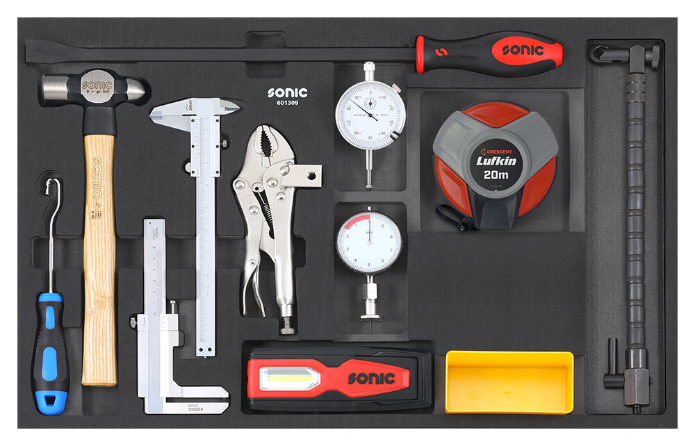 Tool trolley insert set, SFS (13 pcs) (601309, SONIC)