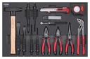 Tool set for trolleys, 14 pcs (601404, SONIC)