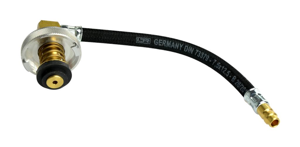 Cooling system test adapter KW 90, motorcycles, e.g. BMW, and other models (4046390, PICHLER)