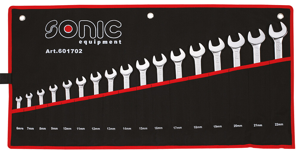 Sonic kombinuotų raktų rinkinys 17 vnt. (601702, SONIC)