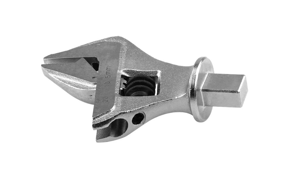 Įstatomas reguliuojamas raktas 5–26 mm, jungtis 9x12 mm (41502202, PICHLER)
