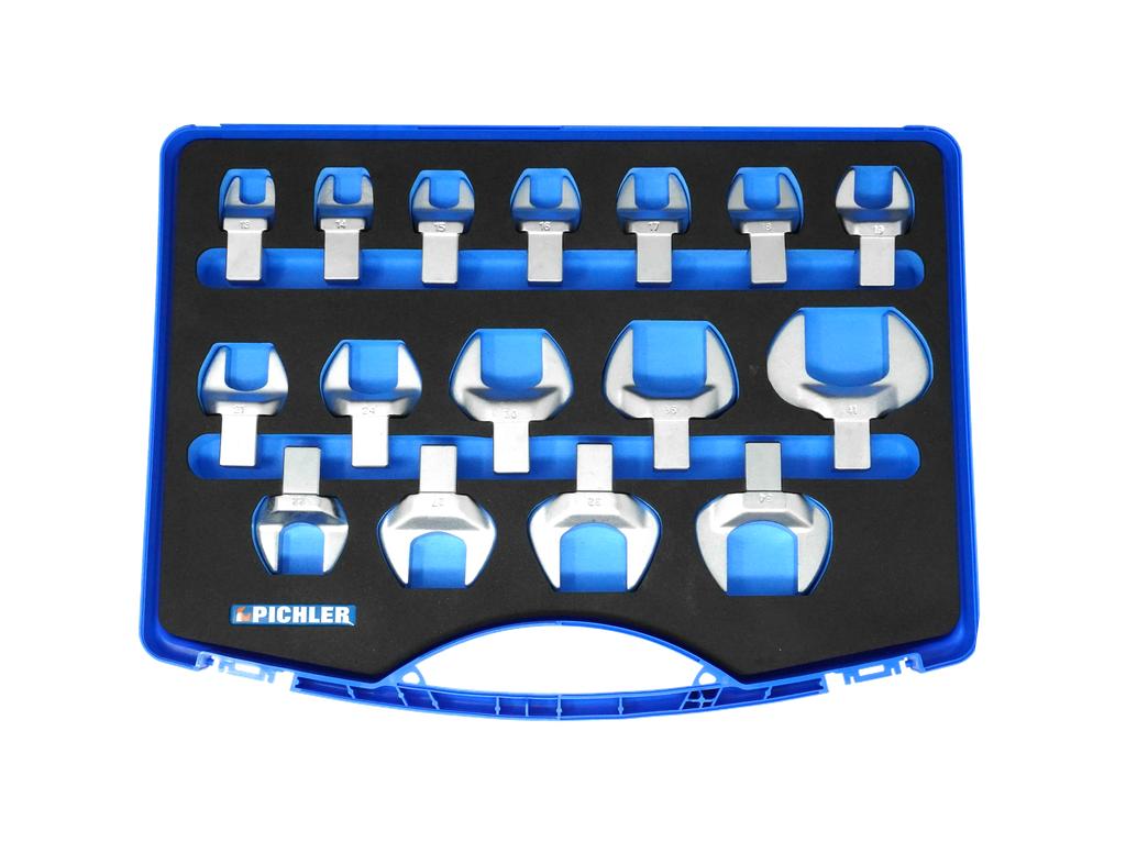 Open-end insert tool set, 16 pcs, 13–41 mm (41502305, PICHLER)