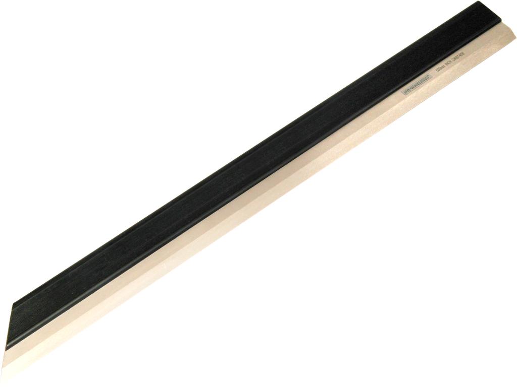 Knife-edge straightedge 500 mm, stainless steel, in pouch (44050000, PICHLER)