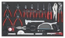 Instrumentu komplekts instrumentu ratiņiem, 22 gab., SONIC EQUIPMENT (602204, SONIC)