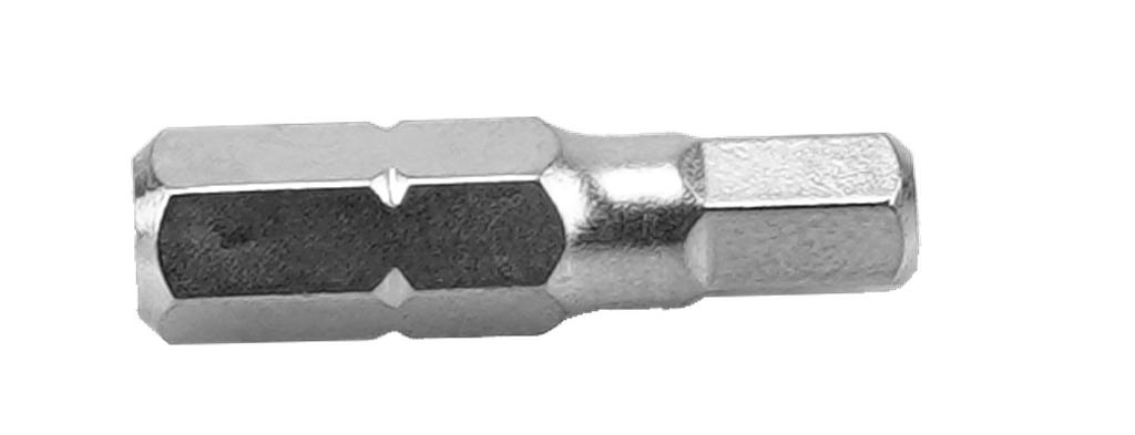 Hex Socket Bit Insert with 1/4 in. Hex Shank, SW 5 mm (5320500, PICHLER)