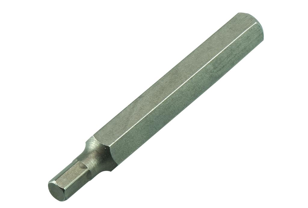 Šešiakampis antgalis SW 6 mm, 10 mm šešiakampis kotas, ilgis 75 mm (5703060, PICHLER)