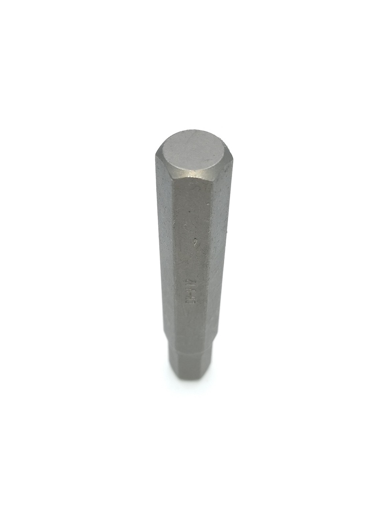 Hex Socket Bit Insert for 10 mm Hex Drive, SW 12 mm, Length 75 mm (57031200, PICHLER)
