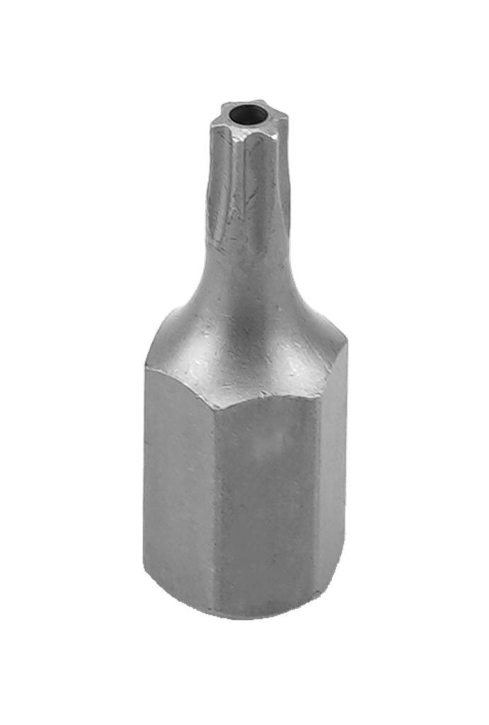 Torx uzgalis ar caurumu T25H, 10 mm sešstūra kāts, 30 mm (5704250, PICHLER)