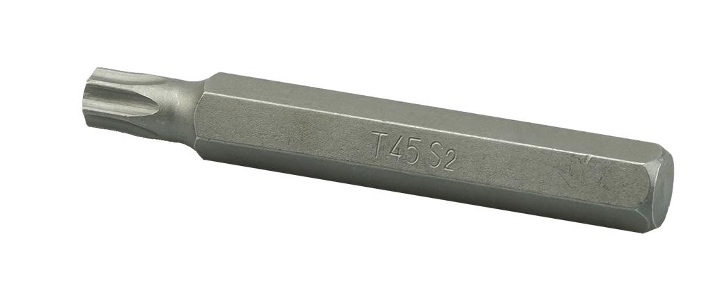 Torx uzgalis T45, 10 mm sešstūra kāts, 75 mm (5707450, PICHLER)