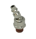 Plug nipple IRP06, 1/4 in. male thread, swivel (60214340, PICHLER)