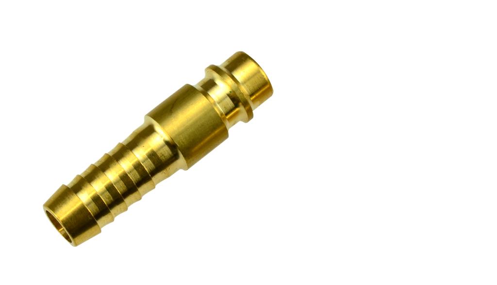 Hose Connector with 9 mm Plug Nipple, Brass (60214900, PICHLER)