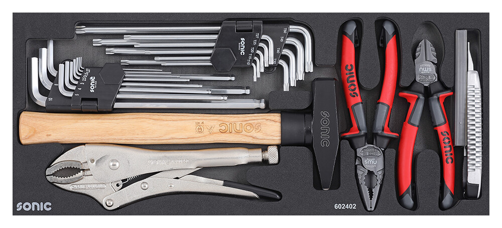 Tool set for toolbox 4730414, 24 pcs (602403, SONIC)
